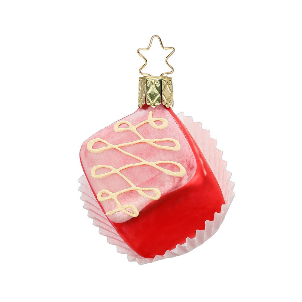 Erdbeer Petit Four, 6 cm