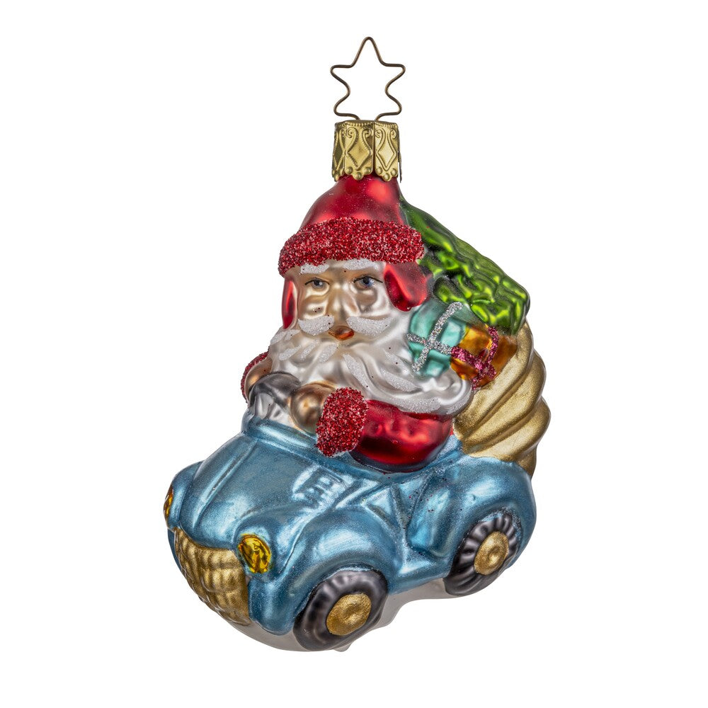 Santa auf Achse, 9 cm