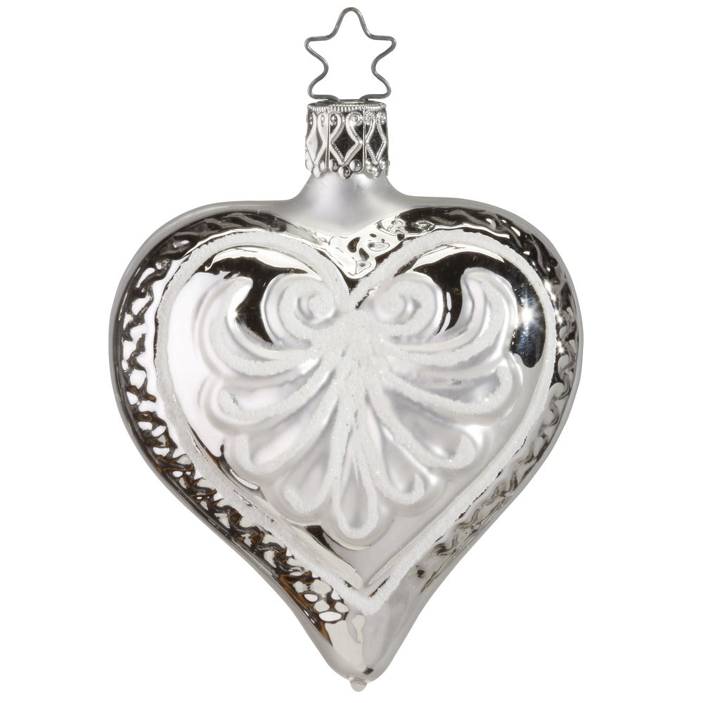 Herz-Ornament, 8 cm