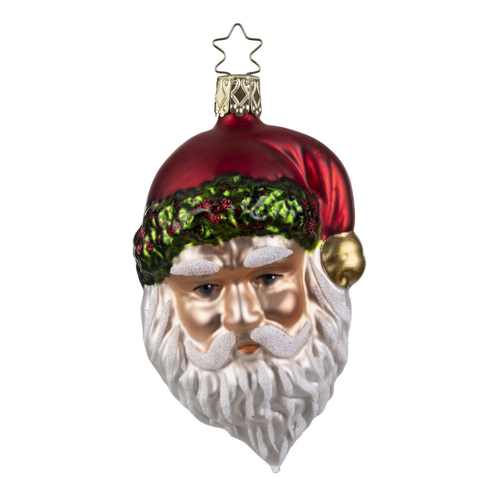 Festlicher Weihnachtsmann, 10.5 cm