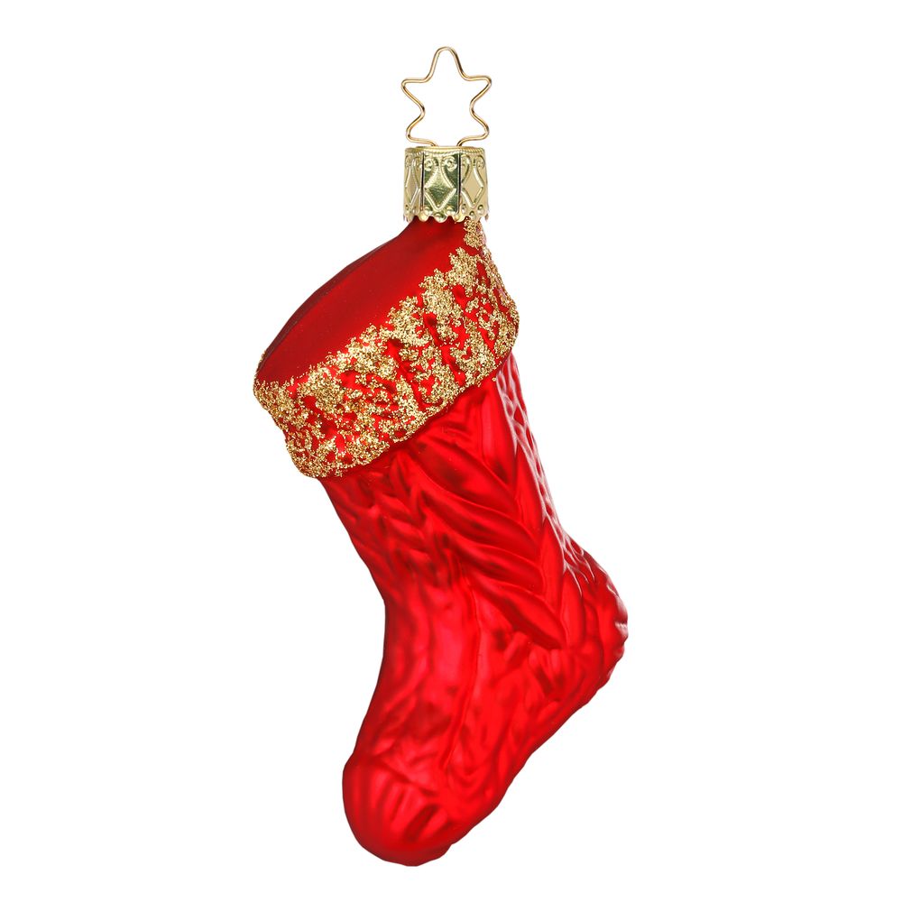 Christmas Knit Sock, 4''