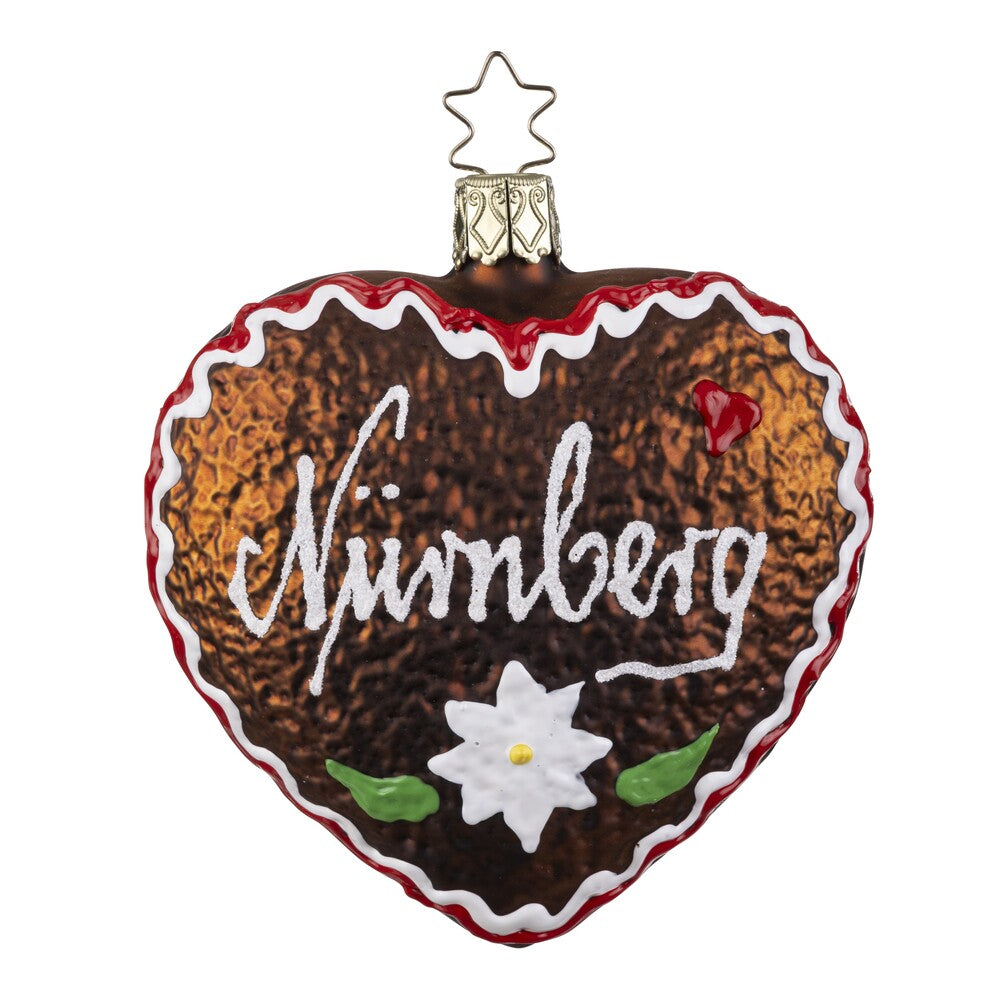 Gingerbread Heart Nürnberg, 3.6''