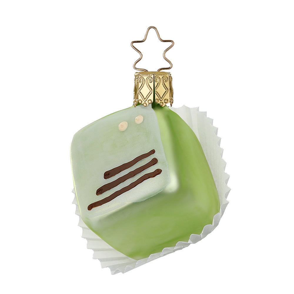 Petit Four, green, 2.4''