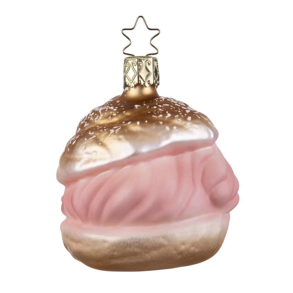 Erdbeersahne Windbeutel, 7.5 cm