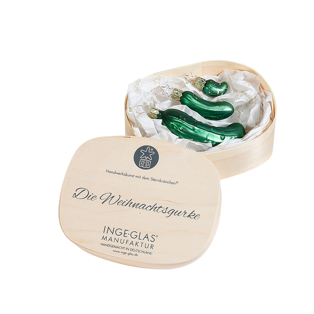 Weihnachtsgurken, 3.5-10.5 cm, 3 Stk.