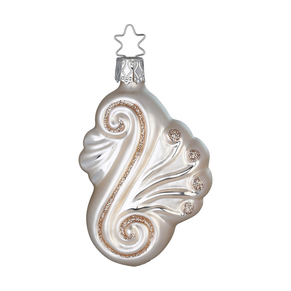 Festliche Nostalgie, champagner, 8.5 cm