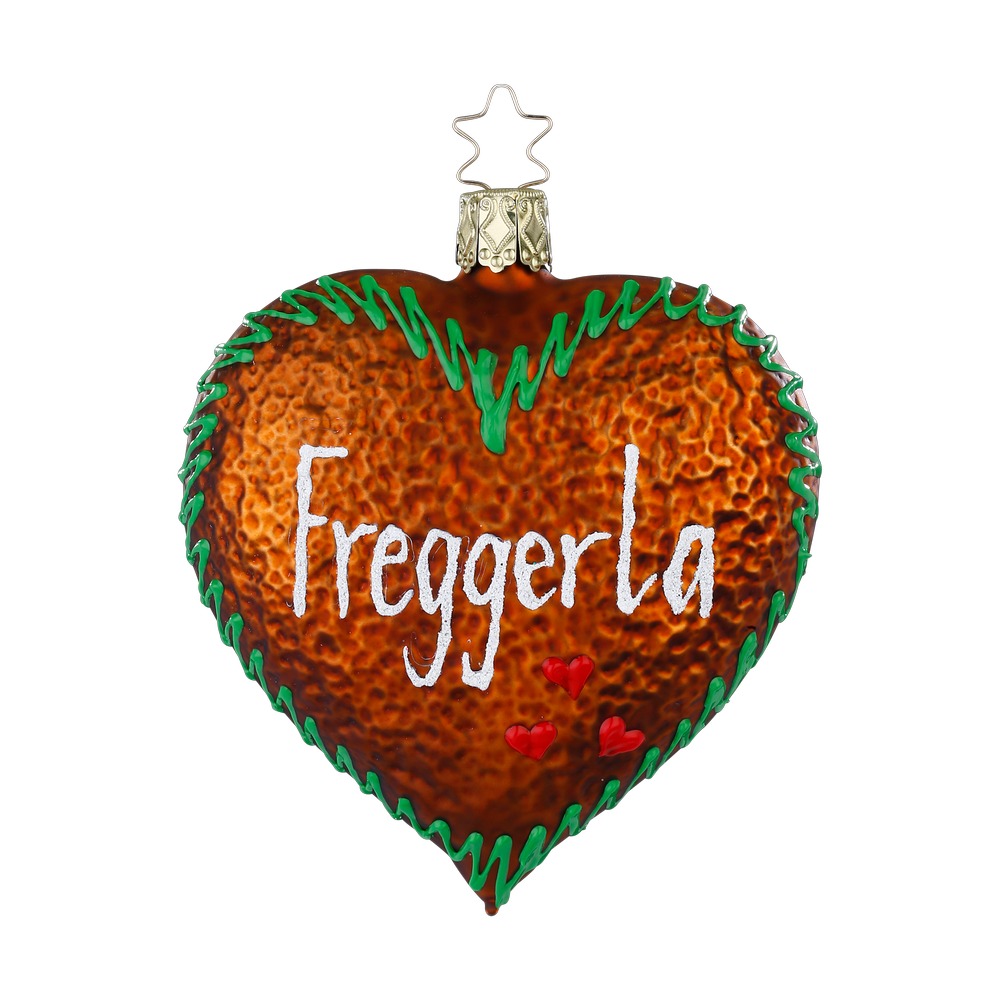 Lebkuchenherz Freggerla, 9 cm
