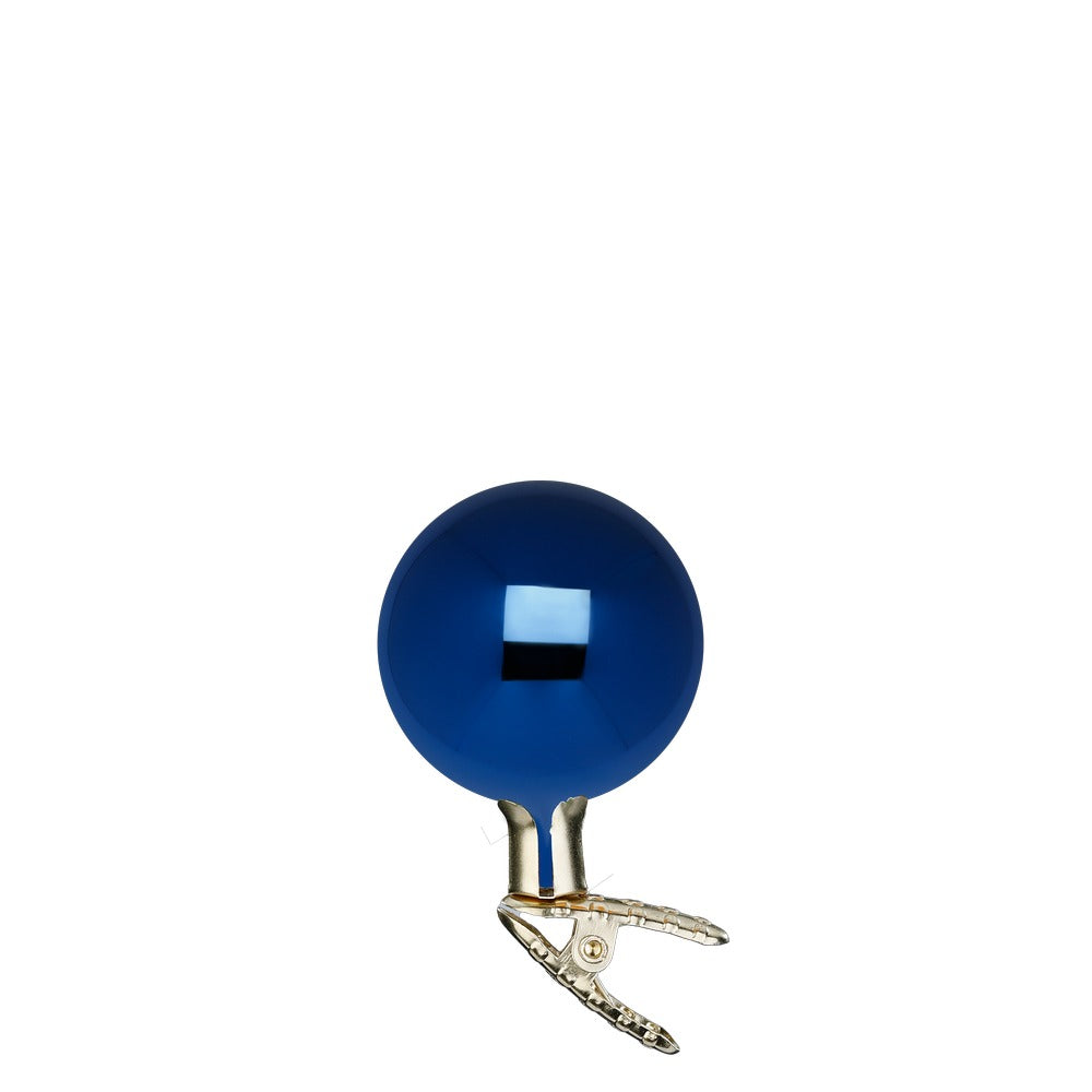 Balls on Clip, midnight shiny, 2.4''