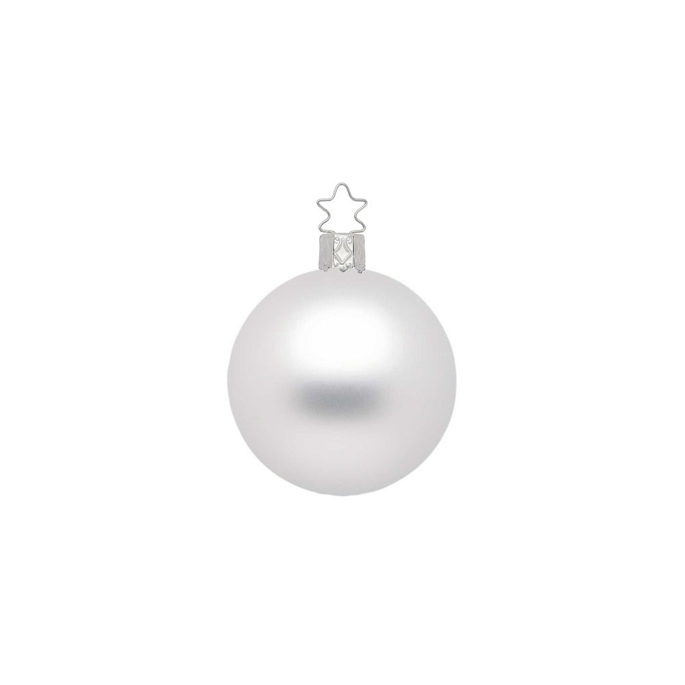 Balls, white matt, 3.2''