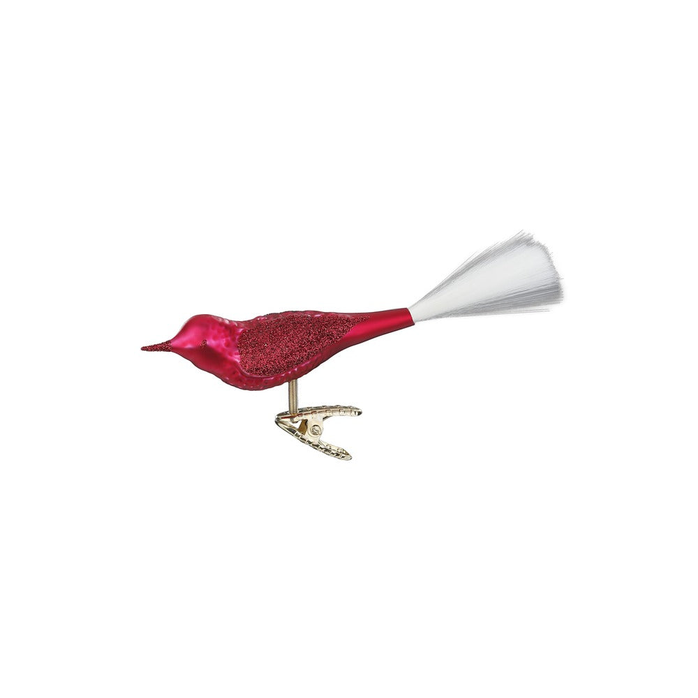 Bird, oxblood matt, 4''