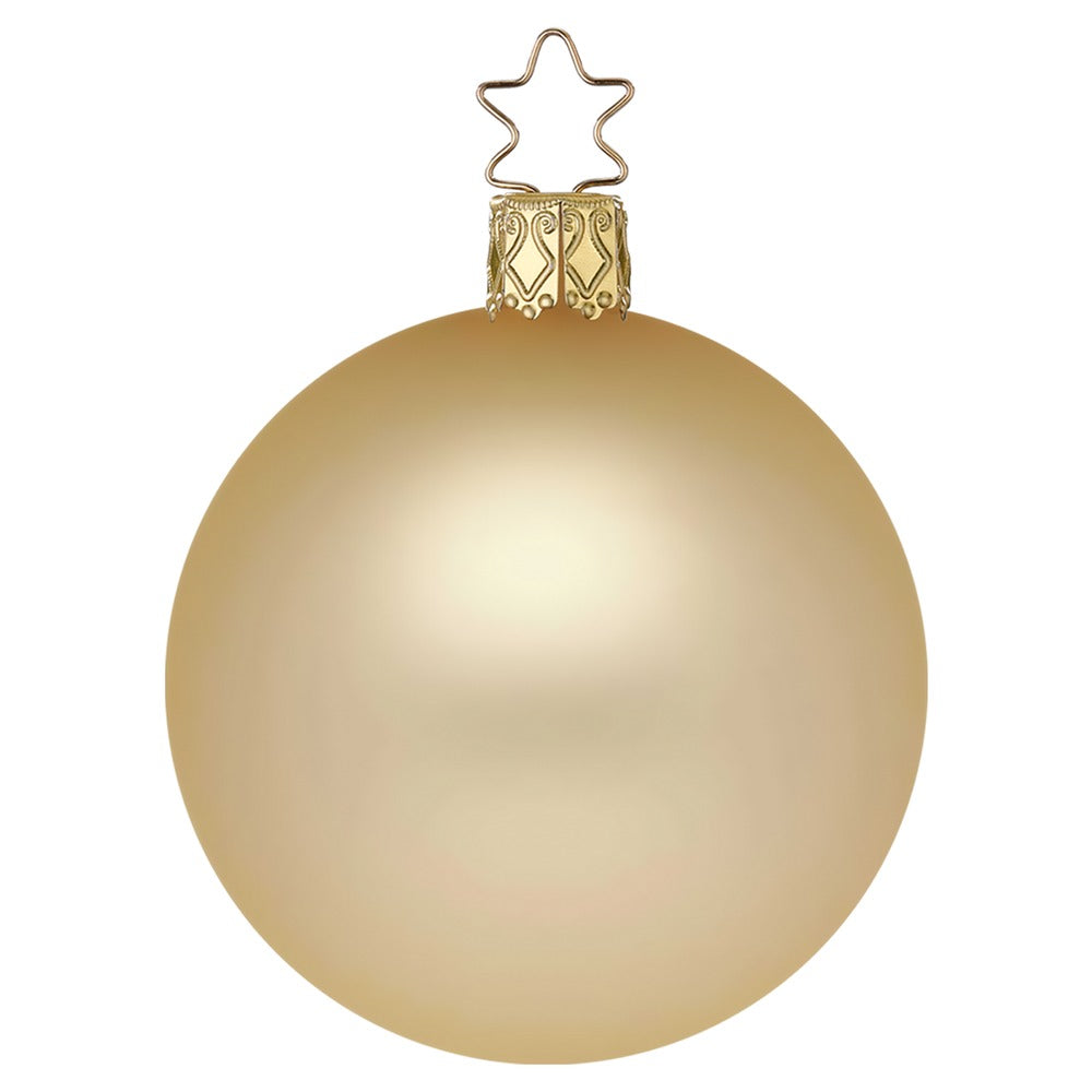 Kugel, brokat matt, 15 cm