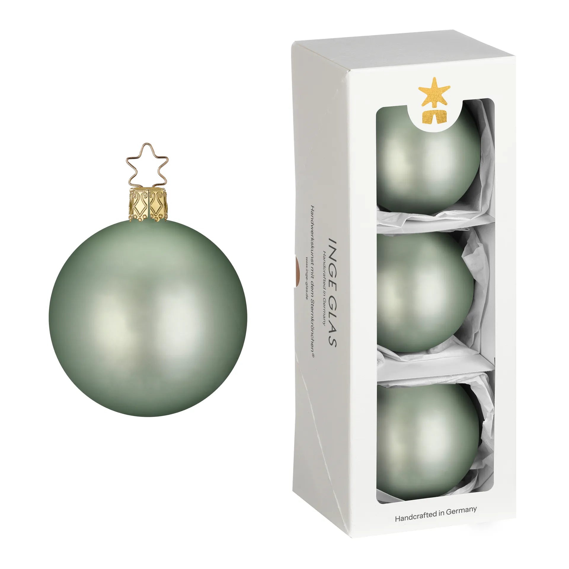 Balls, sage matt, 3.2''