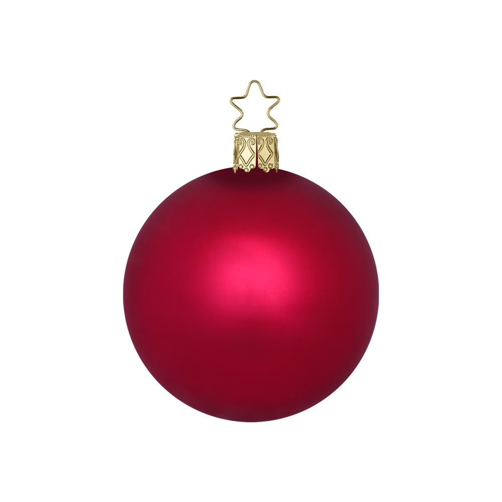 Ball, dahlia matt, 4.8''