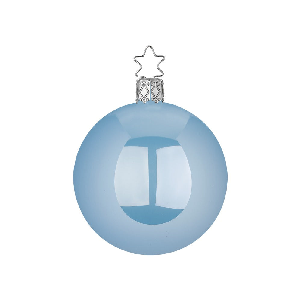 Kugel, azur opal, 12 cm