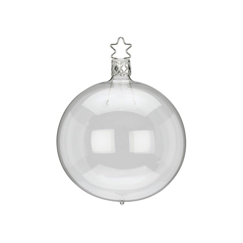 Kugel, glasklar, 12 cm