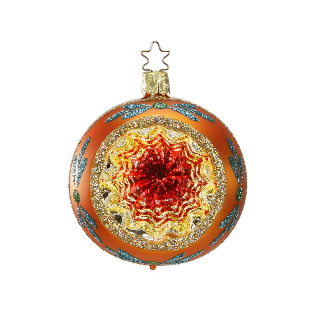 Funkelnder Reflex, kürbis, 8 cm
