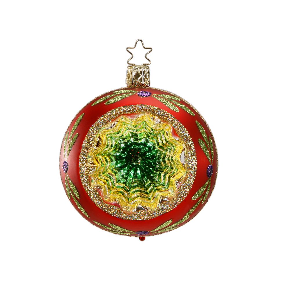 Funkelnder Reflex, rot, 8 cm