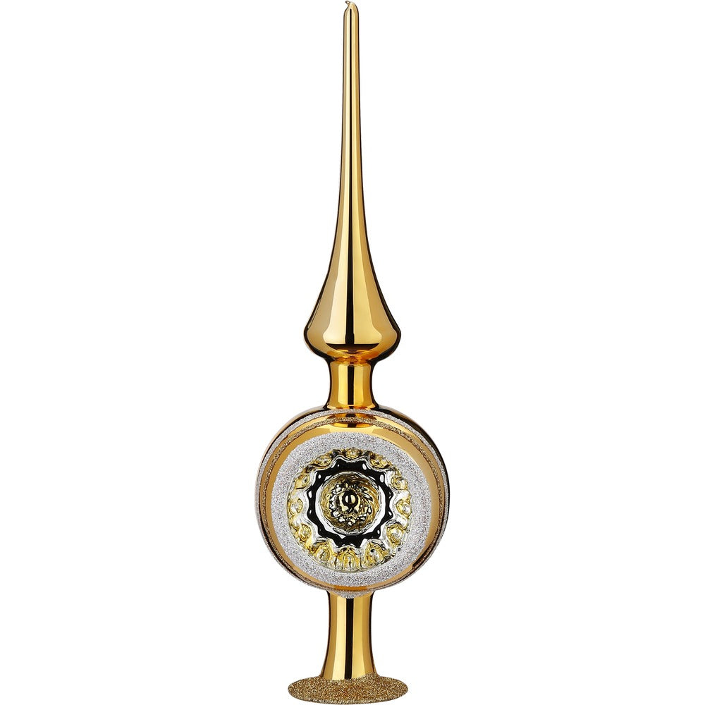 Ornament Reflex, 7 x 25 cm, inkagold glanz