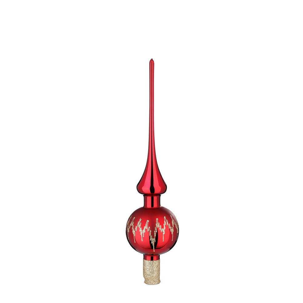 Festtagsfreude, 7 x 30 cm, ochsenblut glanz