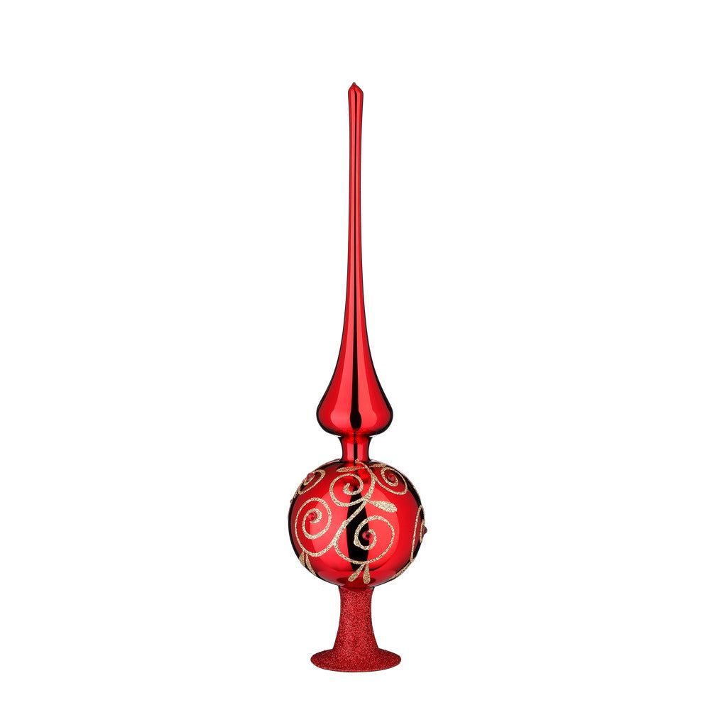 Radiant Passion, 3.2 x 13'', red shiny