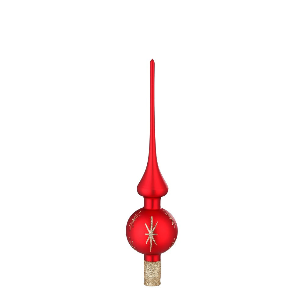 Sternentanz, 7 x 30 cm, rot matt