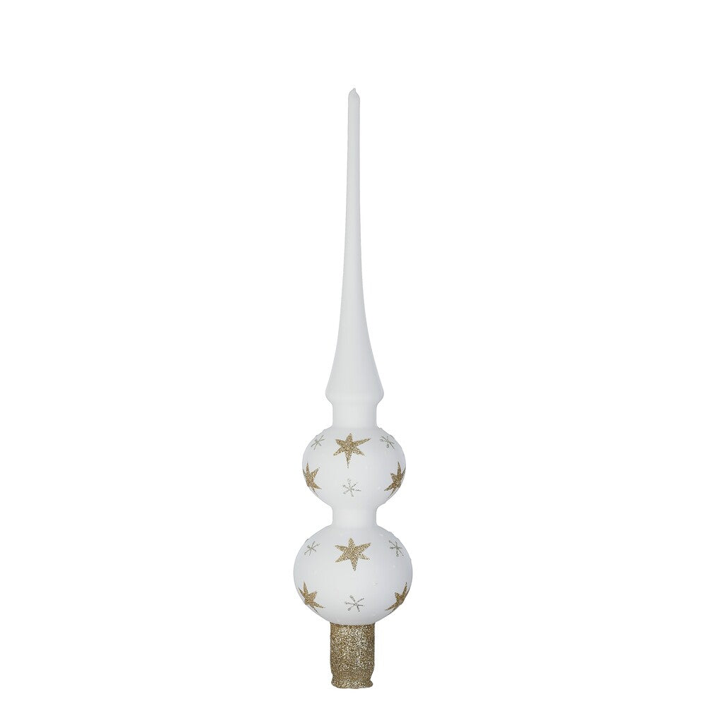 Sparkling Sky, 2.4 x 11.5'', porcelain white matt