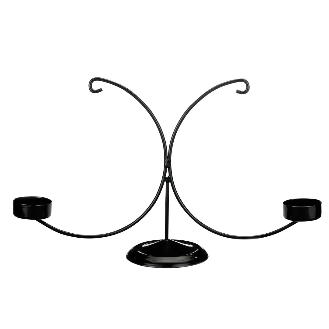 Ornamentständer, schwarz, 17.5 cm