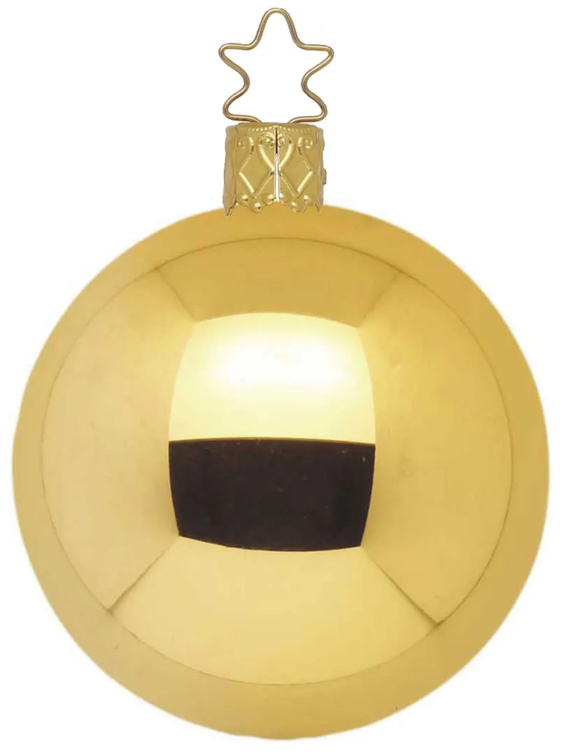 Kugel, inkagold glanz, 15 cm