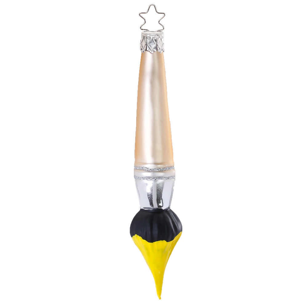 Brush, yellow, 5.4''