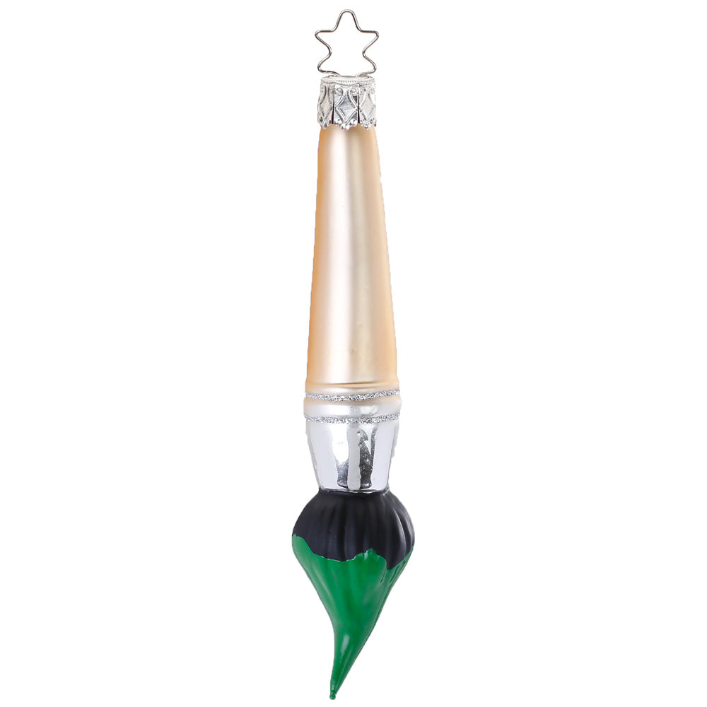 Brush, green, 5.4''