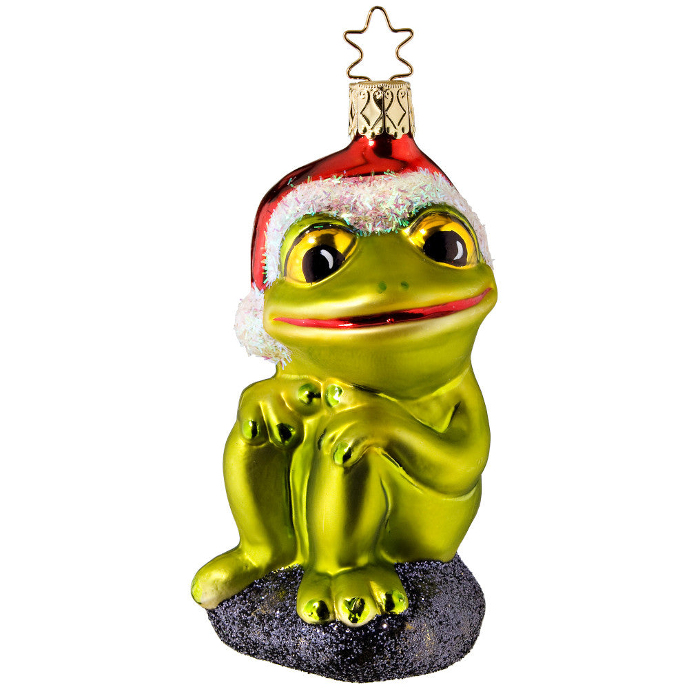 Weihnachtsfrosch, 10.5 cm