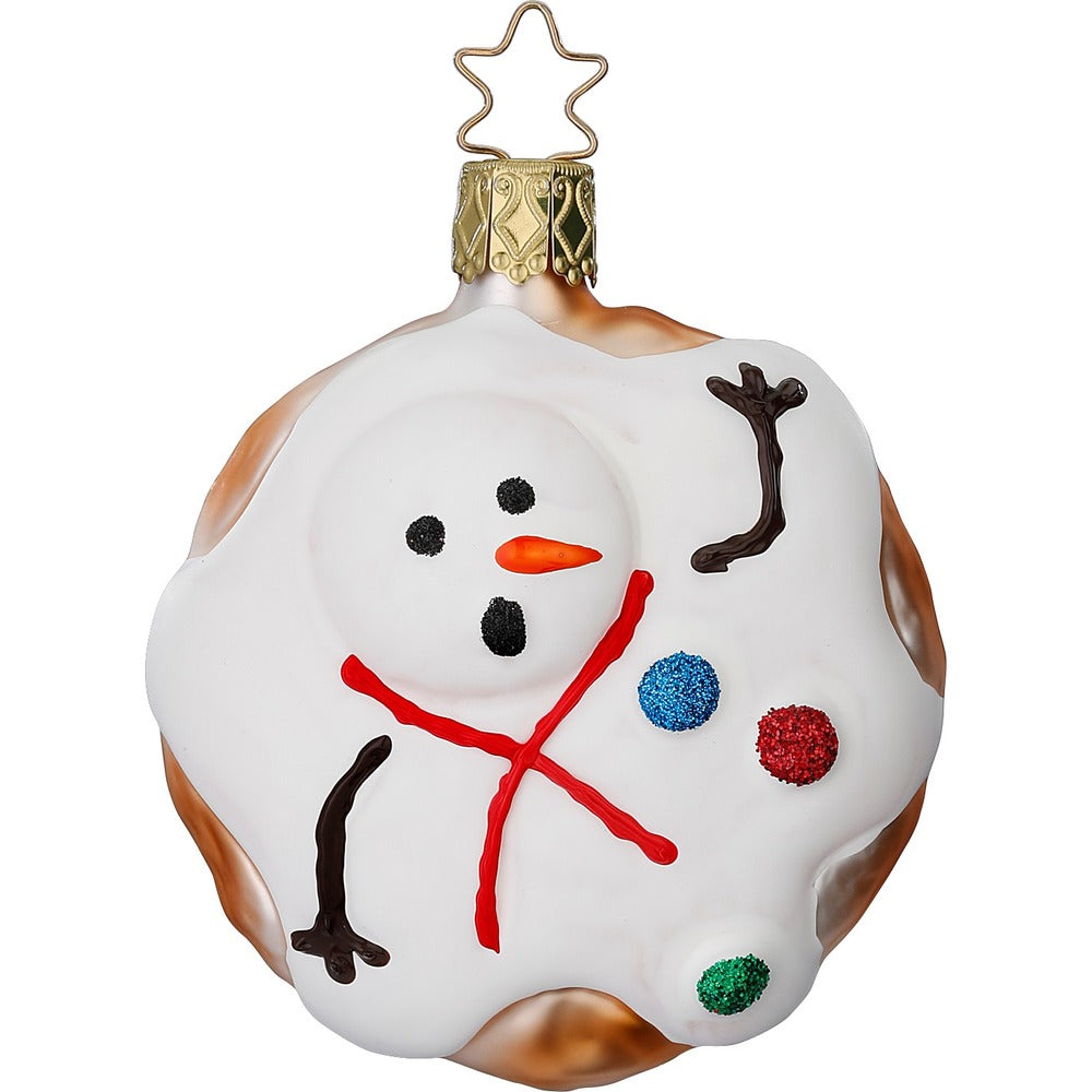 Snowman Cookie, 3.2''