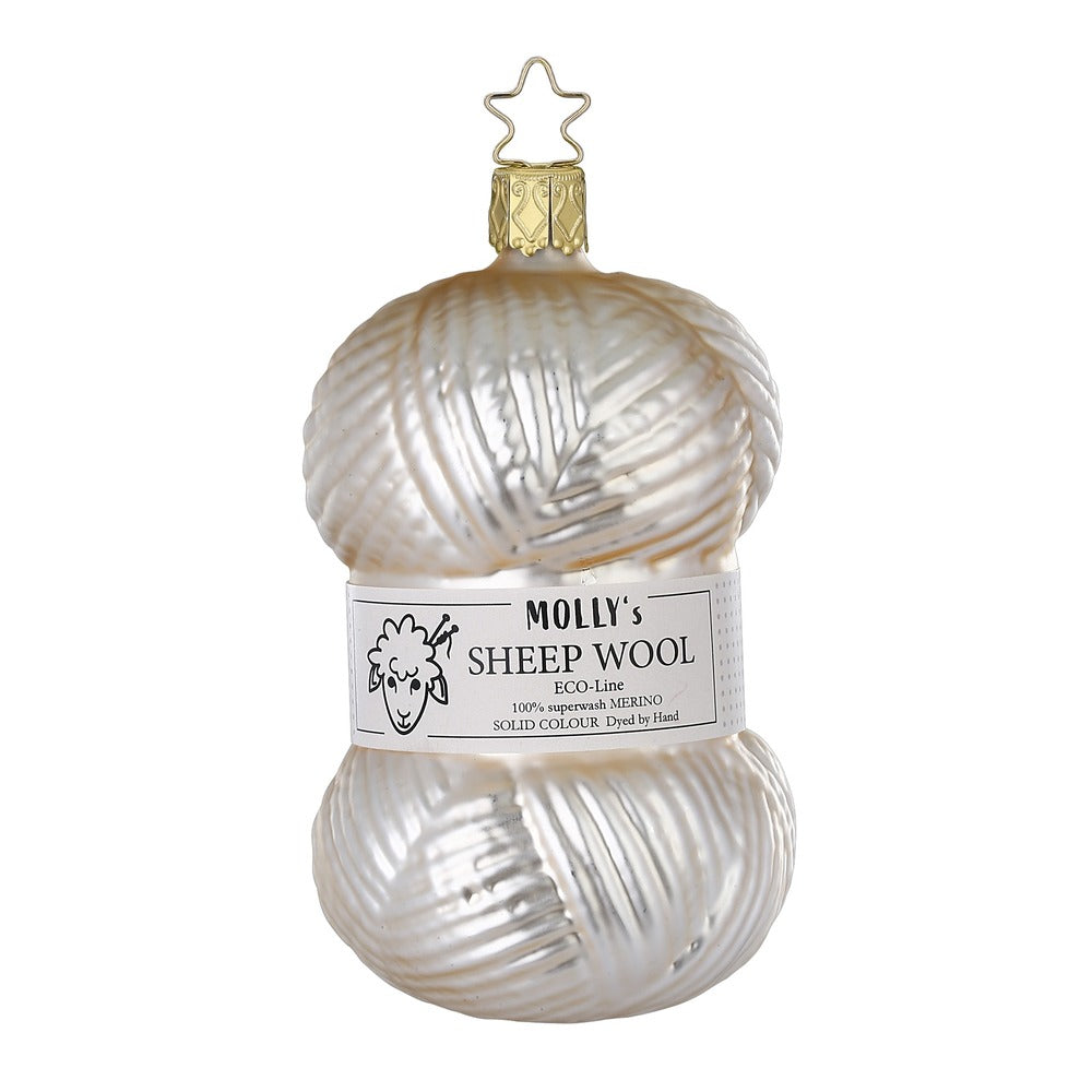 Feine Wolle beige, 11 cm