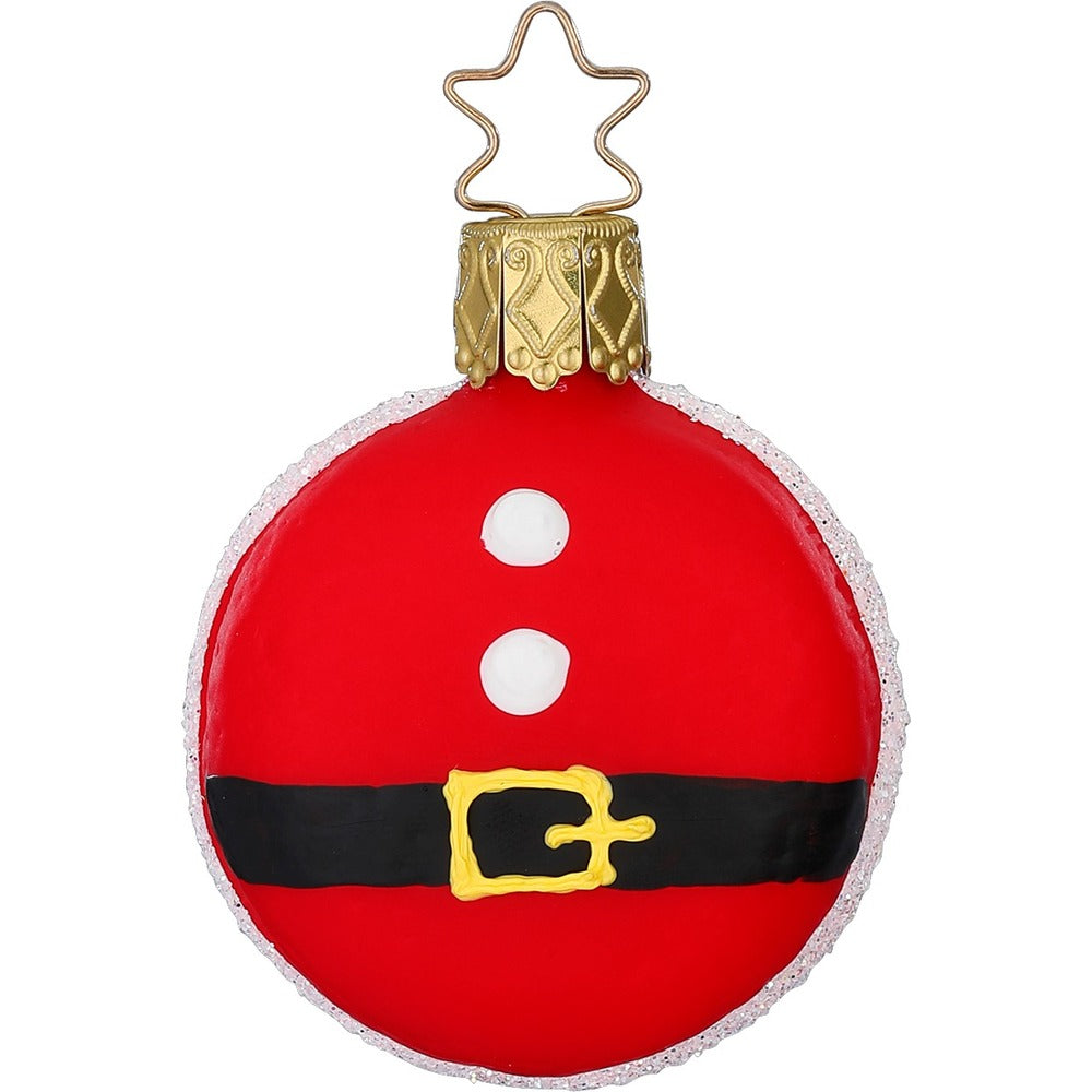 Macaron Santa, 5.5 cm
