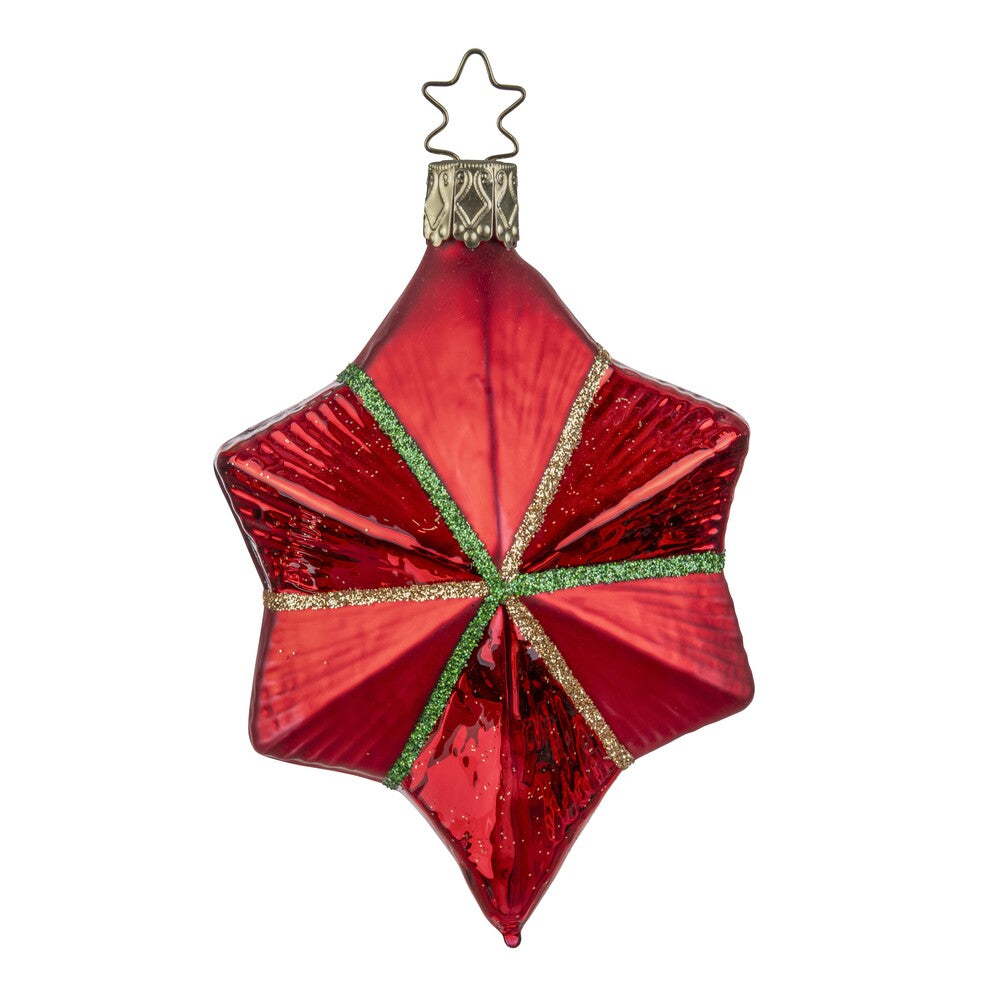 Weihnachtlicher Stern, 9.5 cm