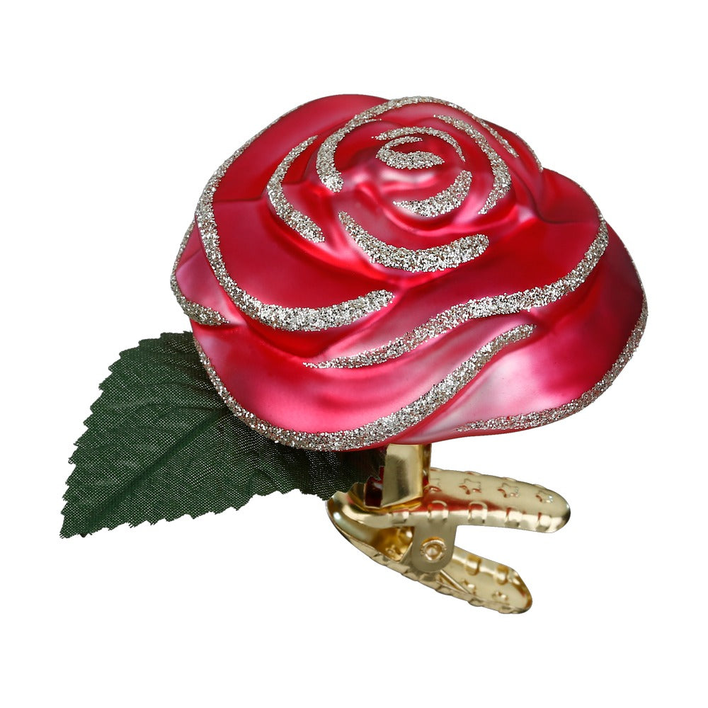 Rose, dunkelrosa, 5 cm