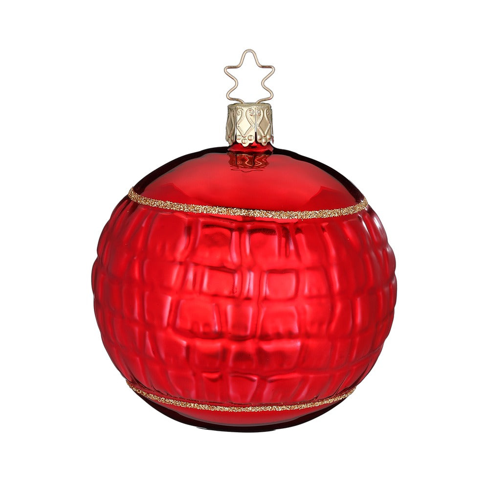 Rotes Leder, 8.5 cm