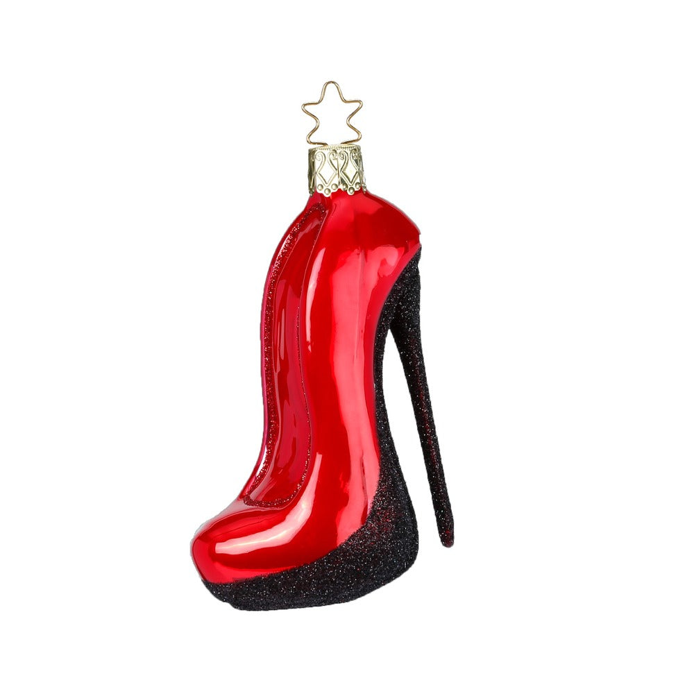 Roter High Heel, 10 cm