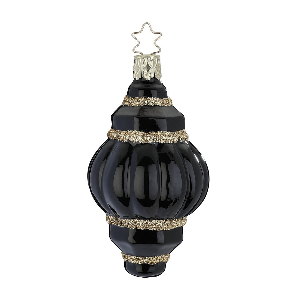 Schwarzer Lampion, 10 cm