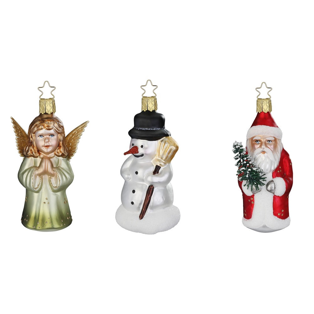 Merry Christmas, 4" - 4.1", 3 pcs.