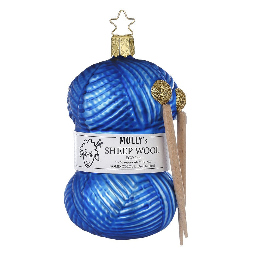 Strickfreude blau, 11.5 cm