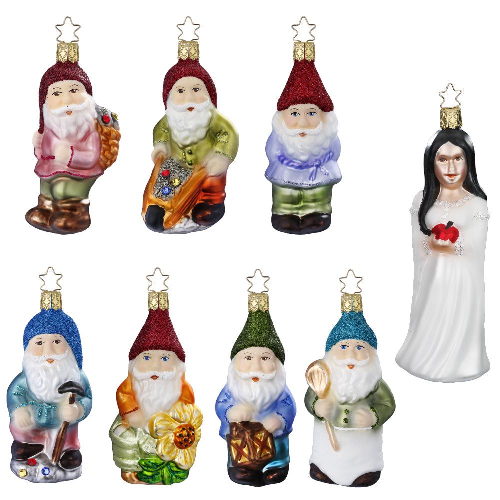 Snow White and the 7 Dwarfs, 4.2'' - 6'', 8 pcs.