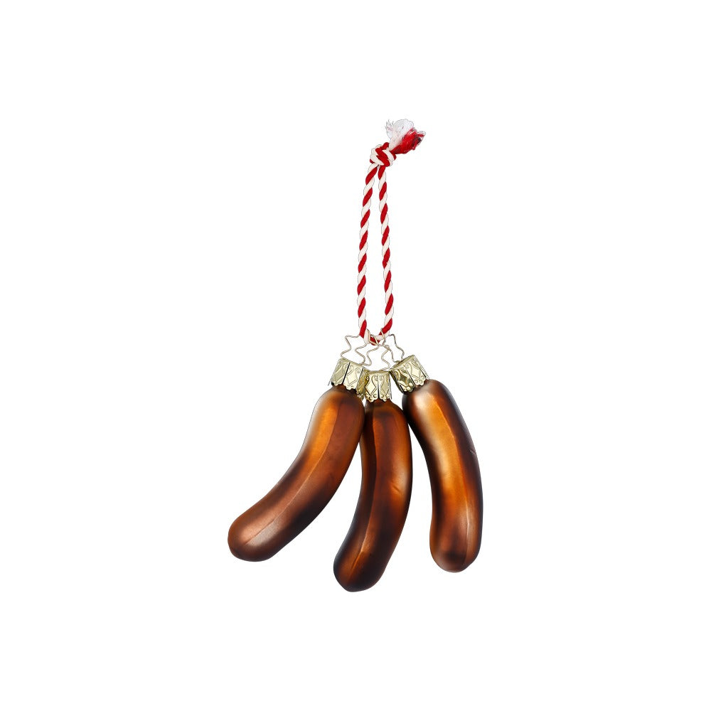 Drei Bratwürste, 8 cm