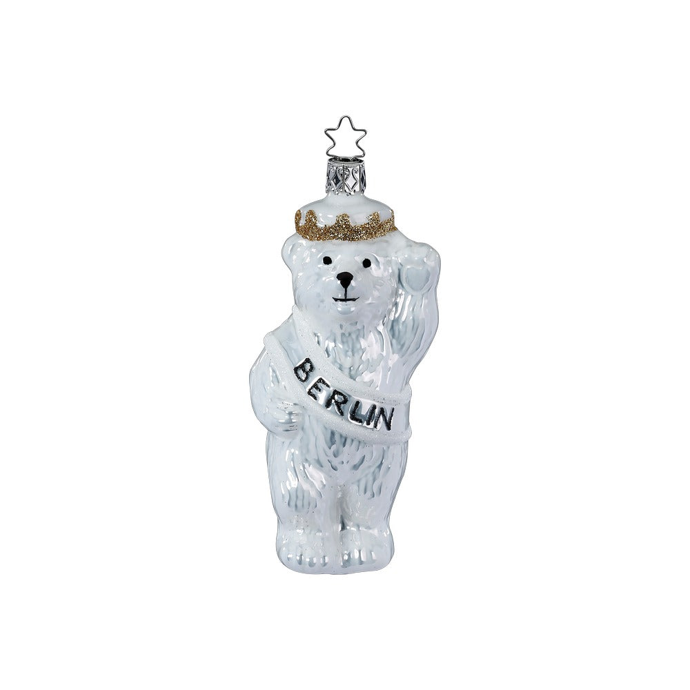 Berlin Bear, white, 5.2''