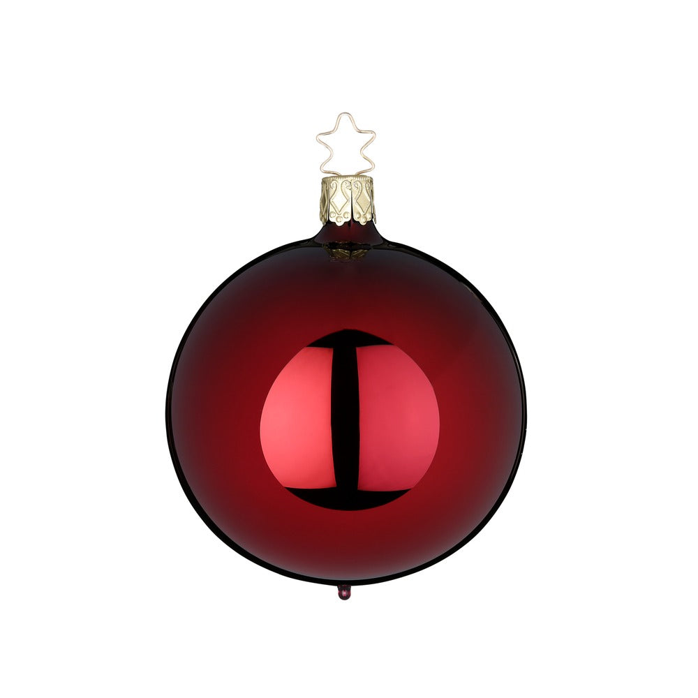 Ball, imperial red shiny, 4.8''