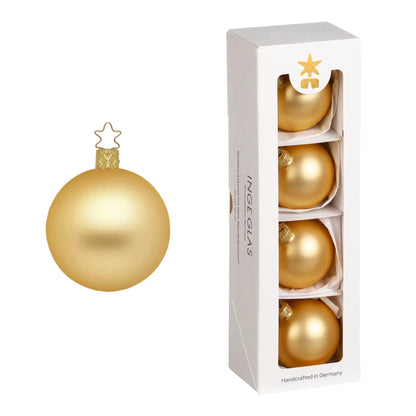 Balls, inkagold matt, 2.4''