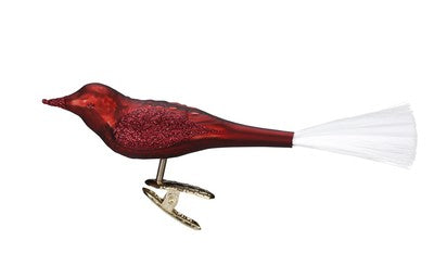 Vogel, bordeaux matt, 10 cm