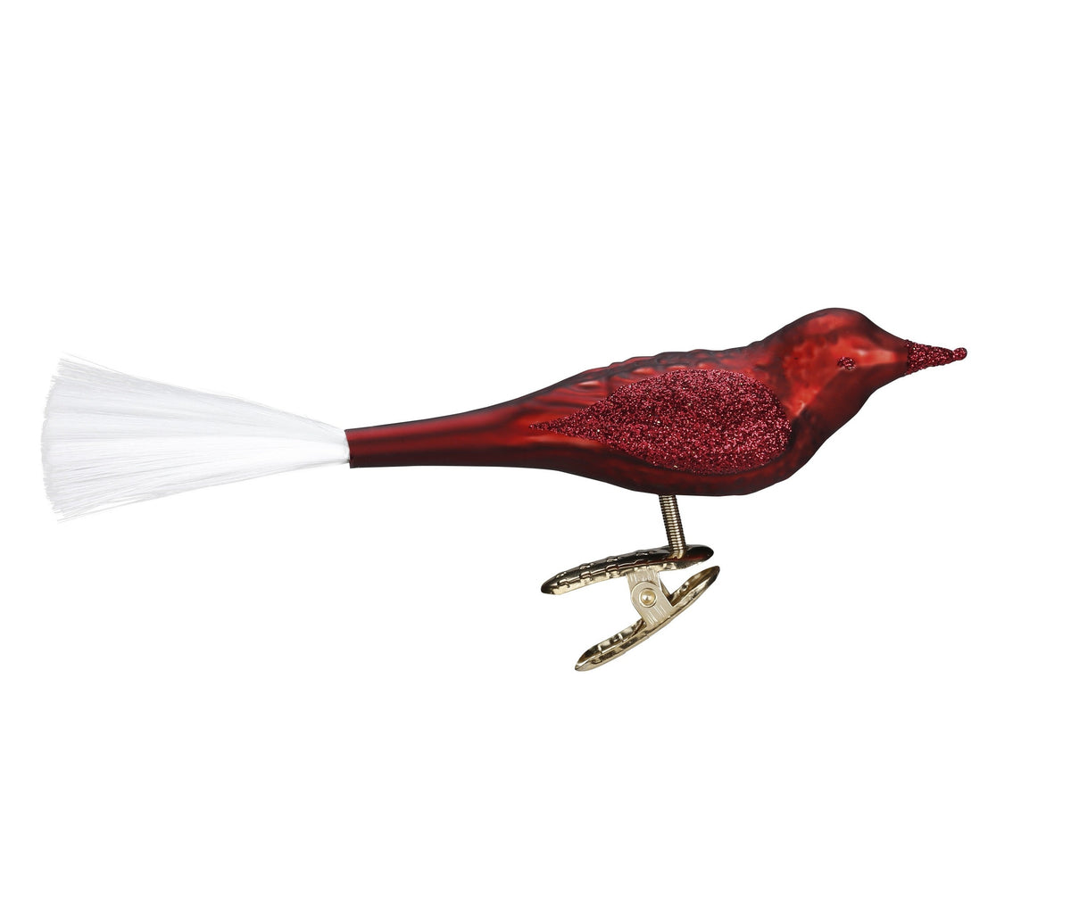 Vogel, bordeaux matt, 10 cm