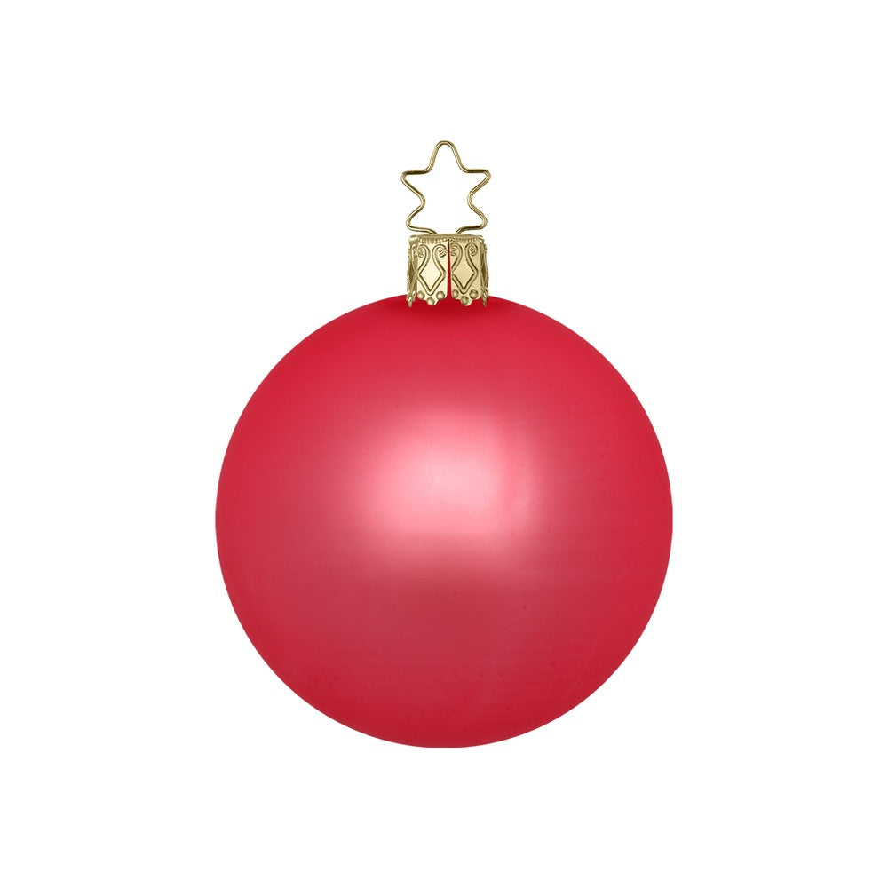 Ball, peony matt, 4.8''