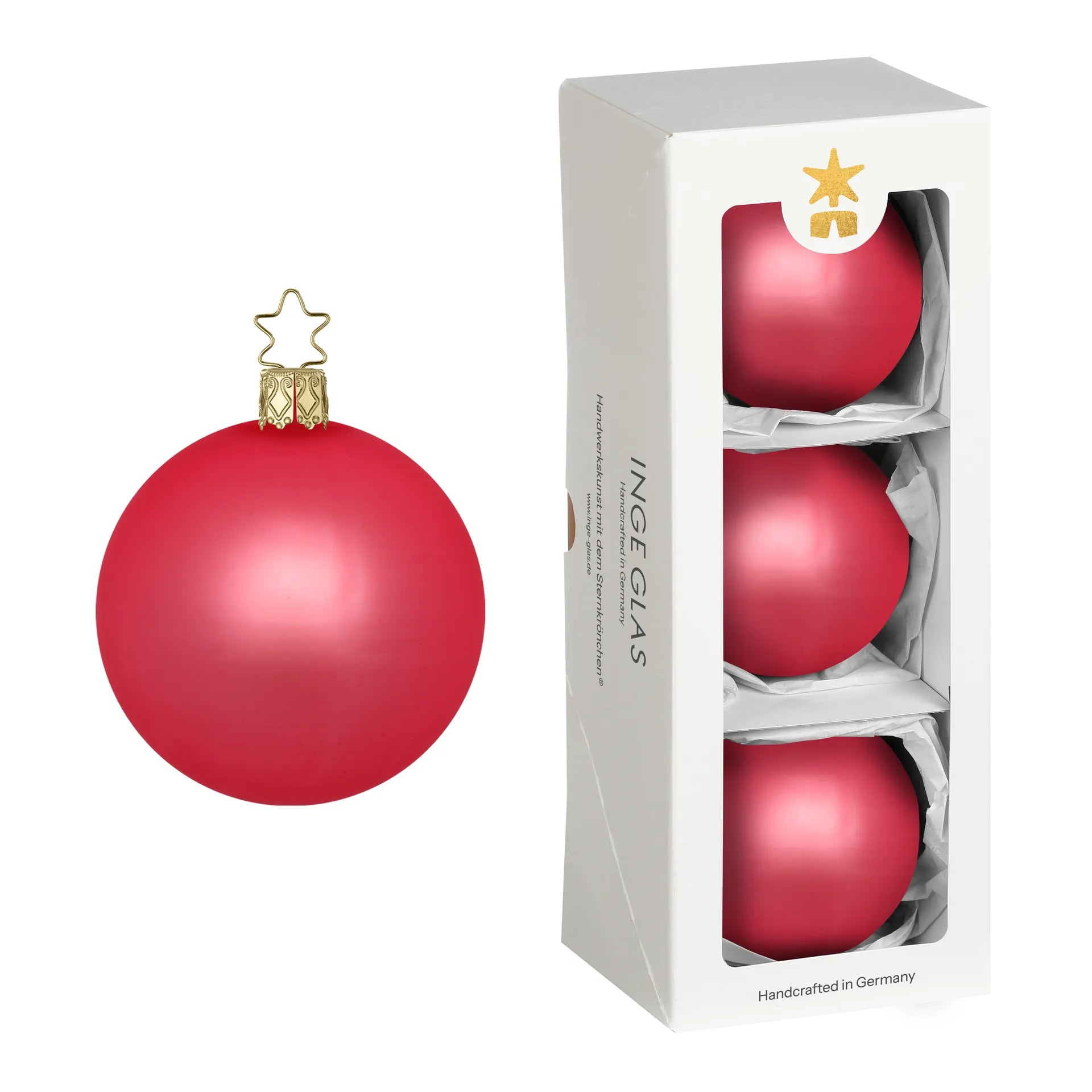 Balls, peony matt, 3.2''